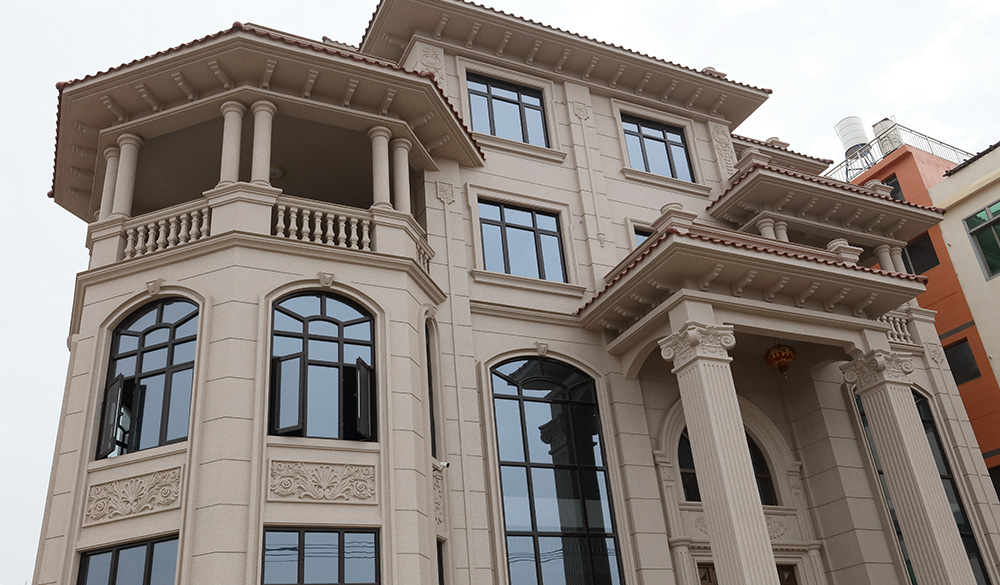 仿石漆工程案例